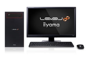 iiyama PC、第9世代Core i5-9400F搭載のゲーミングデスクトップPC