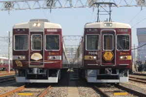 阪急電鉄7000系「京とれいん 雅洛」運行開始前に内覧会、写真120枚