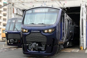 相鉄・JR直通線の新型車両12000系に試乗、直通先を意識した設備も?