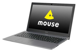 マウス、光学ドライブ搭載の15.6型ノートPC「m-Book N510」