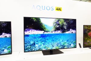 4Kチューナーをダブル搭載のシャープ「AQUOS 4K」、お手ごろ40V型も登場