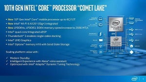 Intel、「Comet Lake」ベースの8製品を第10世代Coreプロセッサに追加投入