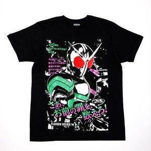 『仮面ライダーW』10周年記念メモリアルTシャツ登場、名台詞の数々で彩る