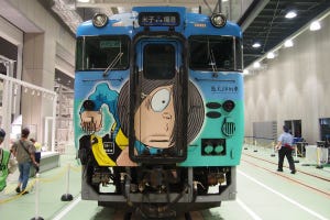 JR西日本「鬼太郎列車」境線のキハ40形、京都鉄道博物館で特別展示