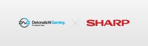 DetonatioN Gaming、シャープとスポンサー契約締結を発表