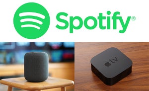 Spotify、Siriに話しかけて音楽再生可能に - Apple TV対応も