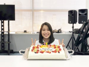 広瀬アリス、『トップナイフ』撮影現場で25歳の誕生日祝い