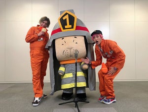 TVアニメ『炎炎ノ消防隊』、EXITとのコラボ企画がスタート！チャラ解説公開