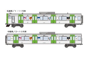 JR東日本、山手線で東北「冬のごほうび」PRラッピング列車を運行へ
