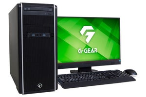 G-GEAR、起動用とデータ用2つのSSDを搭載したゲーミングデスクトップ