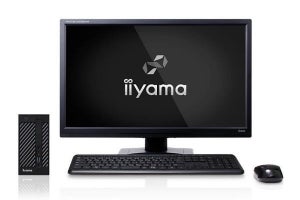 iiyama PC、Ryzen 3 PRO 3200GE搭載の省スペースデスクトップPC