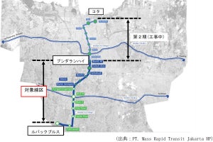 東京メトロ、ジャカルタMRT南北線の運営維持管理支援「OMCS2」参画