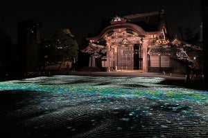 京都の夜を彩る「二条城夜会」でパナソニックのアフォーダンスライティングを体験