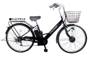 ドンキ「情熱価格」、前かご容量と走行距離を改善した電動アシスト自転車