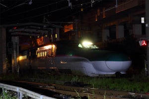 JR東日本、盛岡新幹線車両センターで「大人のナイトフォトツアー」