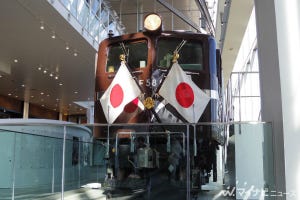 鉄道博物館、電気機関車EF58形61号機「ロイヤルエンジン」常設展示