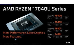 「AMD Ryzen 7040U」シリーズ発表 - Radeon 700M搭載、TDPは15～30W