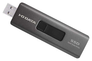 USB Type-AとType-C、両方の端子を搭載するスティック型SSD　アイ・オー・データ