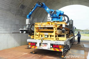 JR東海「トンネル検査ロボット」人力より高品質な検査で負担軽減へ