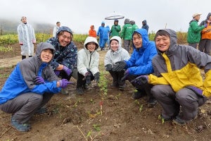 三井不動産×冬季産業再生機構×JOC、北海道・美瑛町で植林研修活動を実施