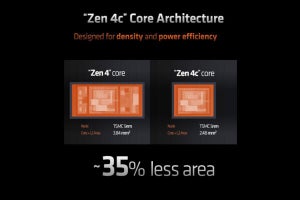 AMD、Zen 4とZen 4cを混在させたRyzen 3＆5を発表 - 異種コア統合で効率改善へ