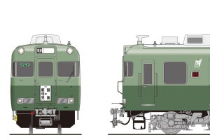 名鉄広見線6000系に「いもむし」3400系の復刻塗装、3/2運行開始へ