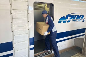JR東海など「東海道マッハ便」新幹線貨客混載輸送「こだま」で実施