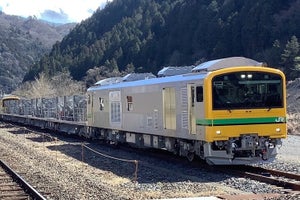 JR東日本GV-E197系、水郡線で砕石輸送へ - 西金駅の設備改良が完了