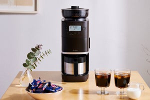 シロカ、全自動コーヒーマシン「カフェばこ PRO」にステンレスサーバーモデル