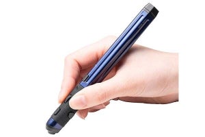 ペンを持つように握って使えるペン型ワイヤレスマウス　サンワサプライ