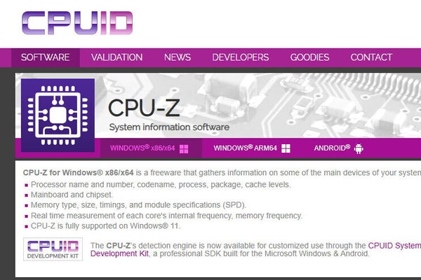 「CPU-Z 2.10」公開、リリースノートに未発表プロセッサがずらり - Ryzen AI 9 HX・Intel Core Ultra xxxVなど