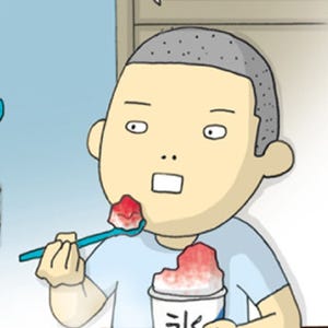 1コマ漫画 日本列島あるあるツアー 第68回 静岡県の子どもはおでんとカキ氷を一緒に食べる!?