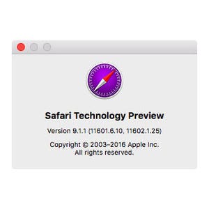 新・OS X ハッキング! 第159回 Safari Technology Previewを試す