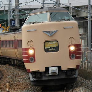 鉄道写真 コレクション2014 第1回 JR西日本381系国鉄色、特急「こうのとり」