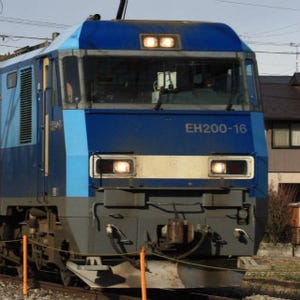 鉄道写真 コレクション2014 第33回 JR貨物の「ブルーサンダー」EH200形機関車