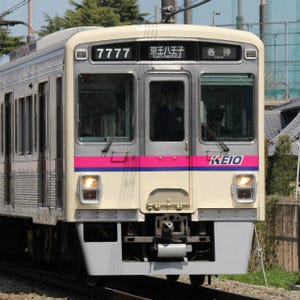 鉄道写真 コレクション2014 第48回 京王線のラッキーナンバー!? 7000系「7777」