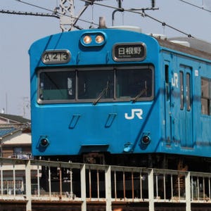 鉄道写真コレクション 第103回 JR西日本でいまだ現役の103系 - 阪和線を走るスカイブルーの編成
