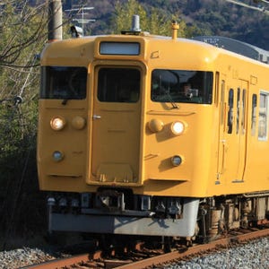 鉄道写真コレクション 第113回 JR西日本の113系 - 呉線を走る"真っ黄色"なP12編成