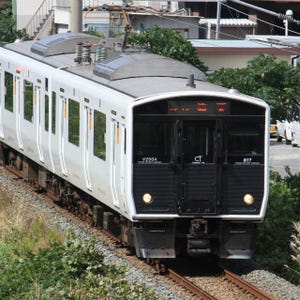 鉄道写真コレクション 第165回 JR九州「福北ゆたか線」を走る白い車体の817系2000番台