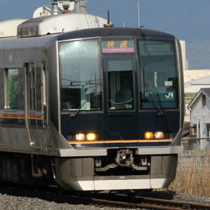 鉄道写真コレクション 第321回 JR西日本の通勤形電車321系、学研都市線を走る快速
