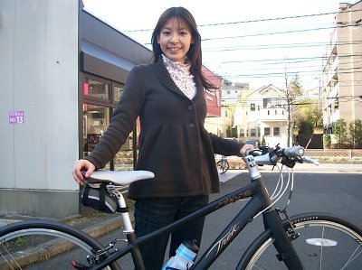 トレックの女性用クロスバイク ...
