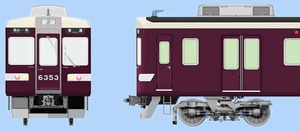 阪急京都線特急車両6300系に「第二の人生」 