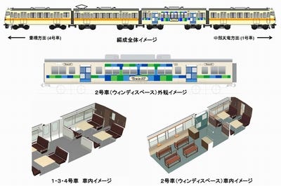 JR東海、117系電車を改造した「そよ風トレイン117」を夏の飯田線で運行