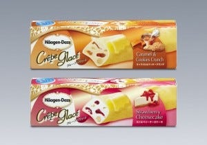 アイスをクレープで包んだハーゲンダッツの新商品、売れ過ぎで一時販売休止