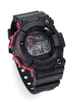 カシオ、特別仕様のダイバーズウオッチG-SHOCK FROGMANの発売日を決定