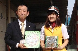 鉄道アイドルステーション三陸鉄道へ義援金「今度は列車内でライブを」