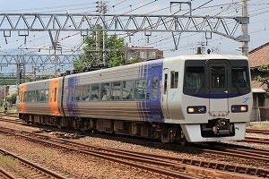 特急「いしづち」一部列車が夏の節電で運転区間短縮、気動車2両での運転に