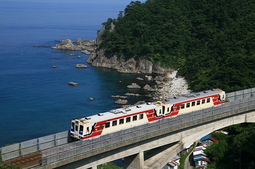 三陸鉄道、7/1発売の久慈～田野畑間フリー乗車券で観光の利便性向上を図る