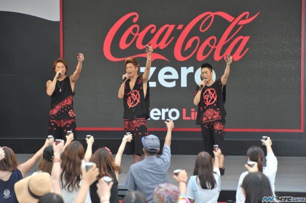 image:EXILE?TAKAHIRO「想像以上!」『コカ?コーラ ゼロ』キャンペーンが新展開