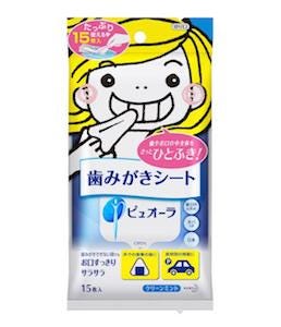 長時間歯磨きができないときに便利な「歯みがきシート」を新発売 -花王